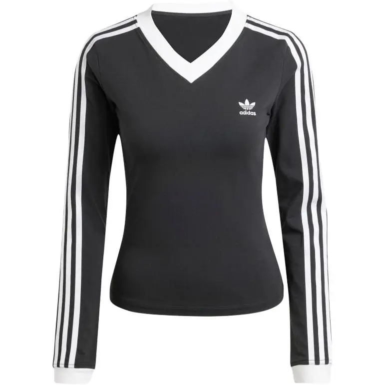 Adidas Originals Classics 3 Stripes Sweatshirt Women's Black