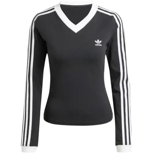 Adidas Originals Classics 3 Stripes Sweatshirt Women's Black