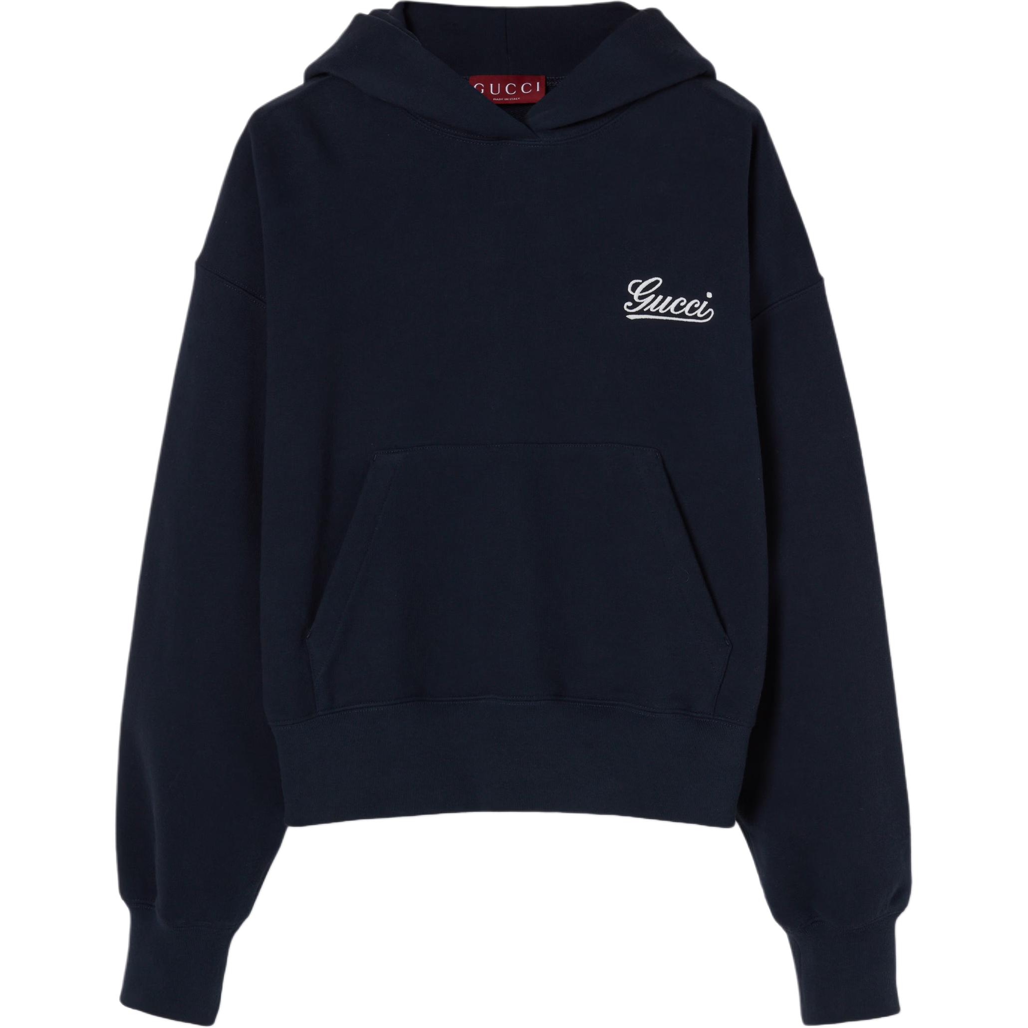 GUCCI FW24 Sweatshirt Women's Marine Blue
