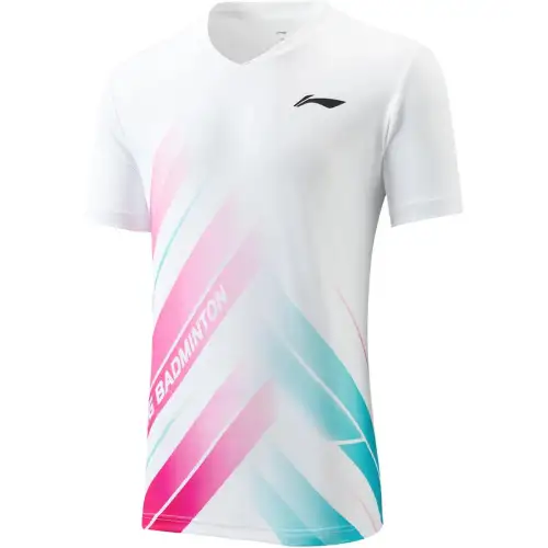 Li Ning Badminton Collection Badminton Jersey Unisex Standard White