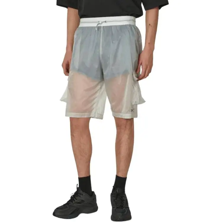 Reebok Patchwork Semi-sheer Track Shorts
