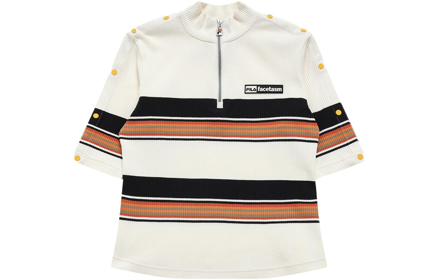 Женская футболка Fila FUSION FACETASM (белая)