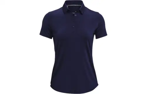 Under Armour Zinger Polo Shirts Women's Navy Blue Polo Collar Moderate Straight Fit