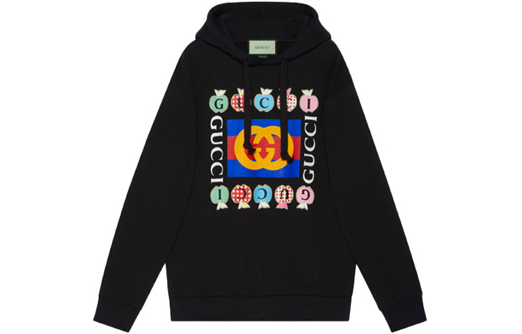 【Previous Season】apple-print hoodie