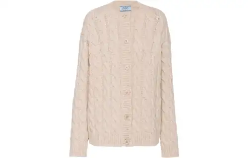 PRADA Knitwear Women's Gray White
