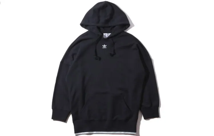 Adidas Originals Sweatshirts Women's Hooded Moderate Straight Fit