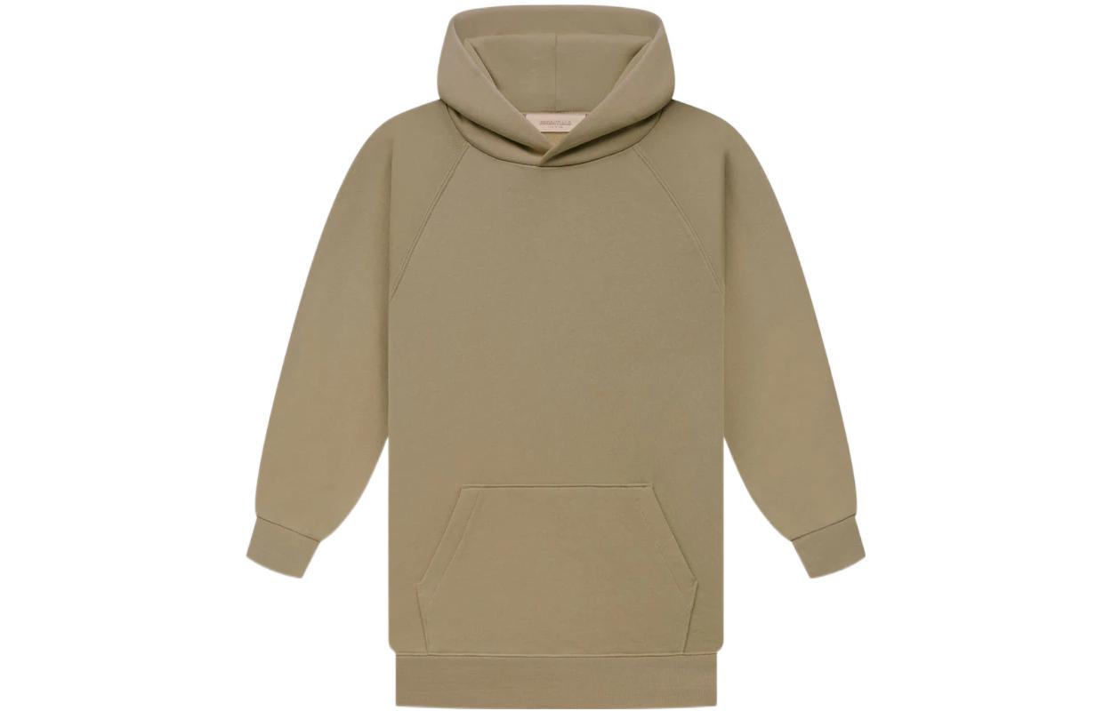 Женское худи Fear of God Essentials SS22 (коричневое)