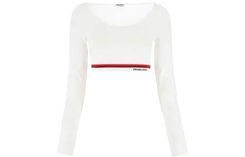 MIU MIU Sweatshirt Women's White