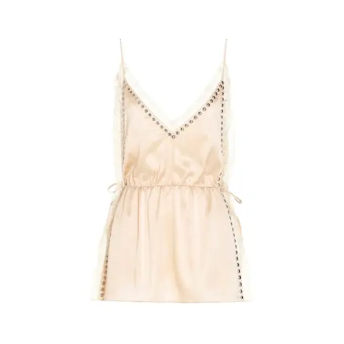 MIU MIU Camisoles Women's Pink Moderate Other