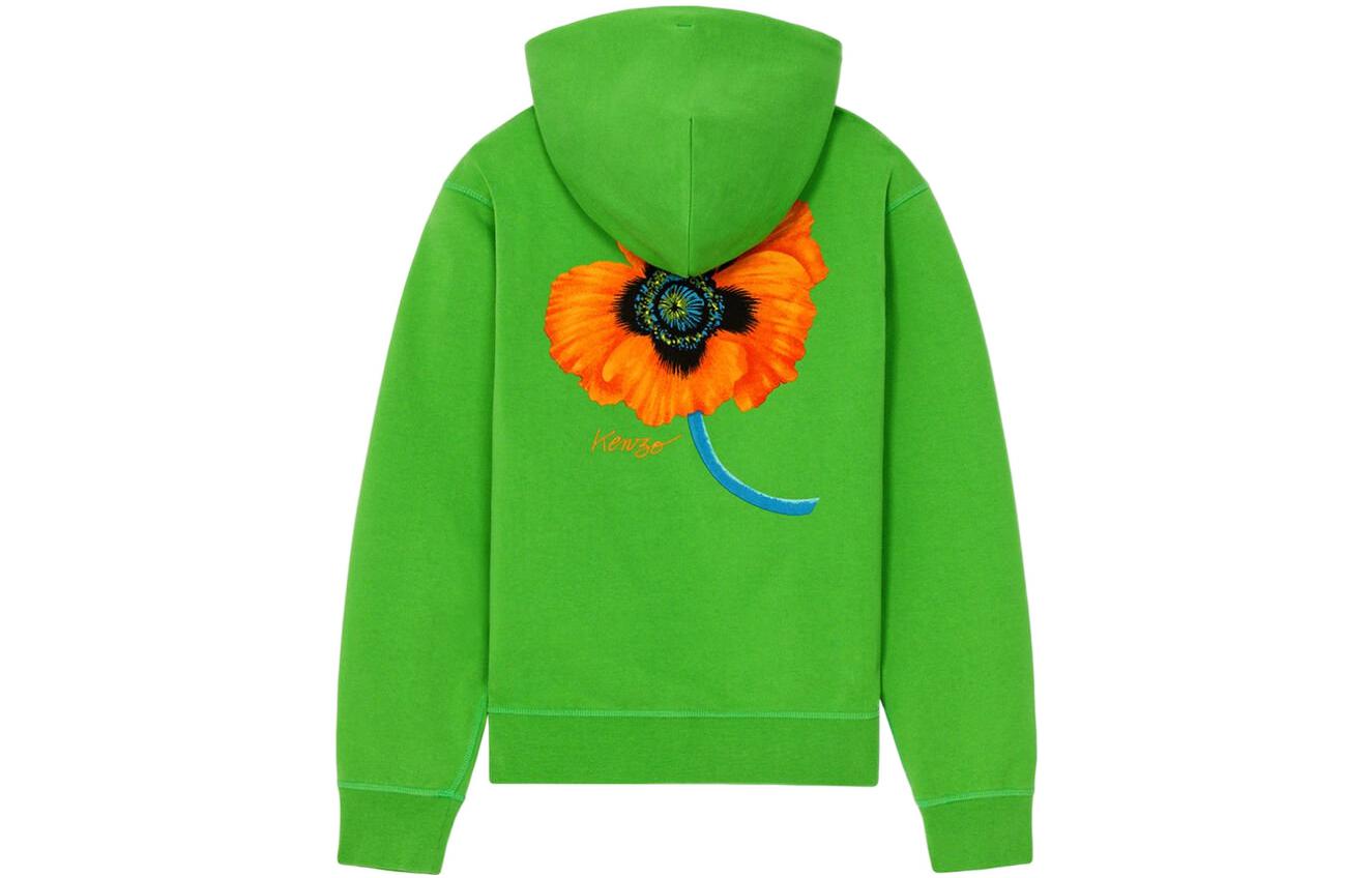 【Previous Season】Boke Flower-print hoodie