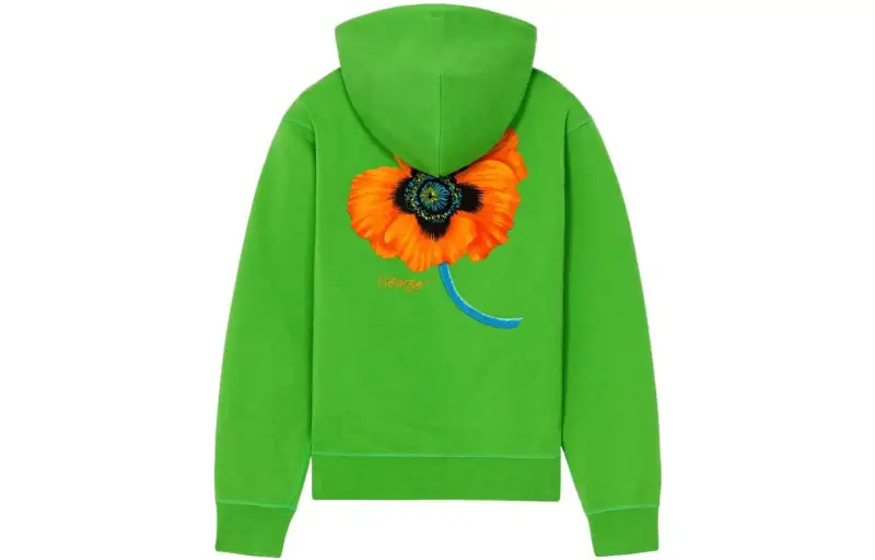 【Previous Season】Boke Flower-print hoodie