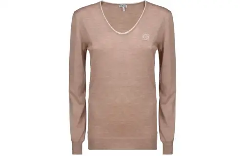 LOEWE Fitted Sweater Women's Beige