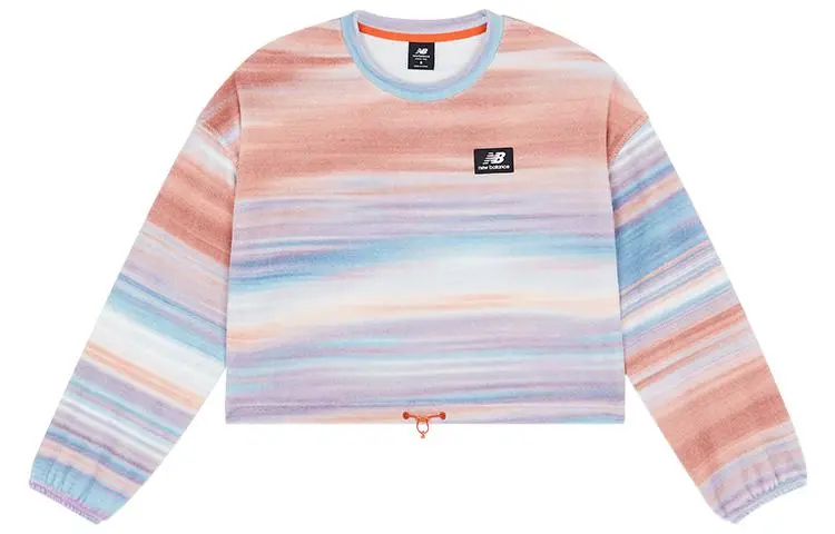 New Balance Sweatshirts Women's Multicolor Crew Neck Moderate Other