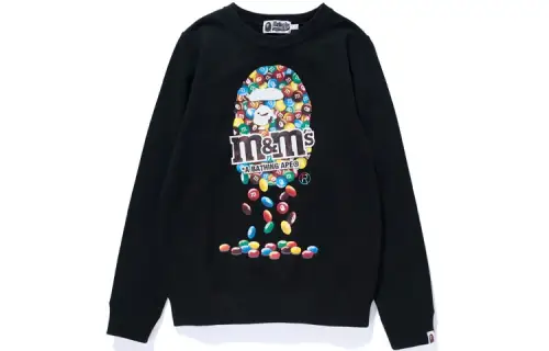 Bape X M&M's Women'ss Crewneck Black
