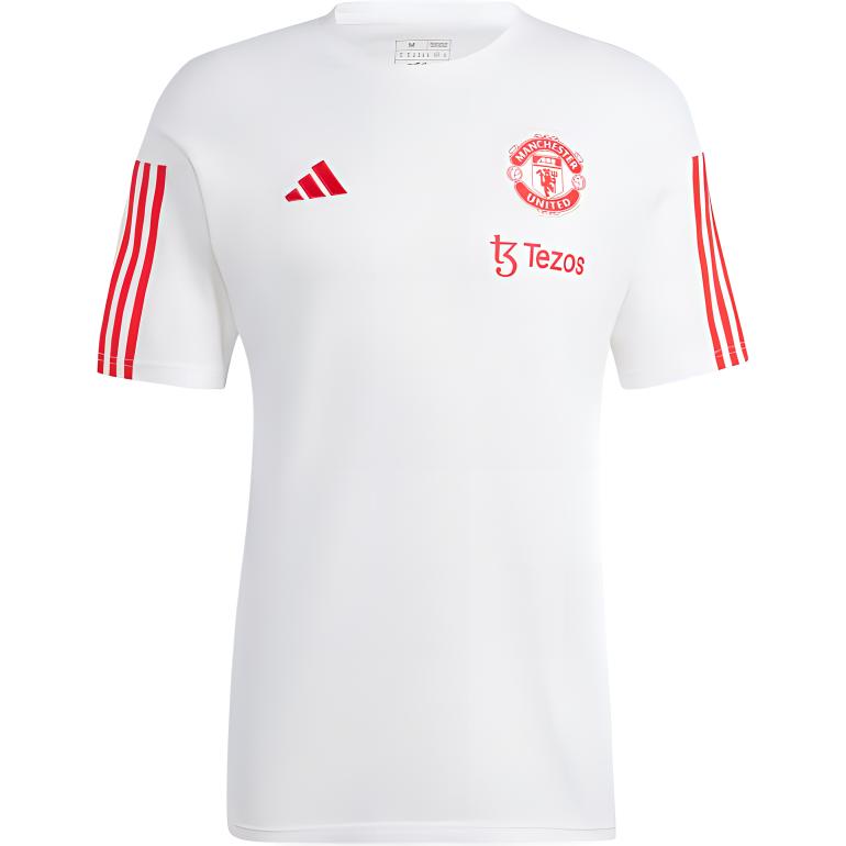Adidas Manchester United Tiro 23 Training T Shirt Soccer Jersey Men’s White