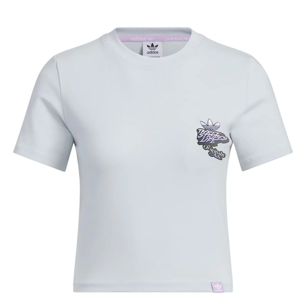 Adidas Originals CITY SKATE Regular T Shirt Women's Light Blue