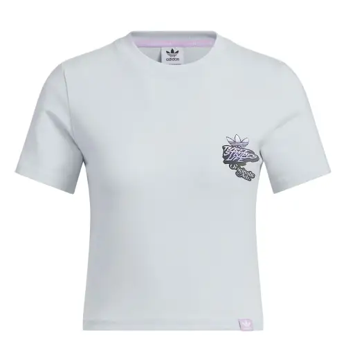 Adidas Originals CITY SKATE Regular T Shirt Women's Light Blue