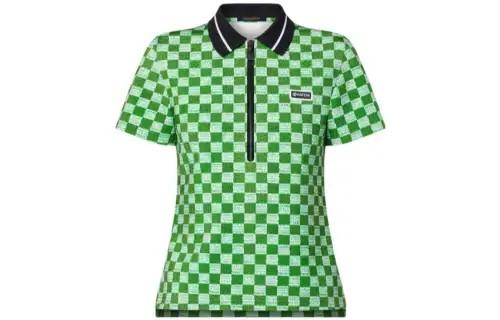 LOUIS VUITTON Polo Shirt Women's Green