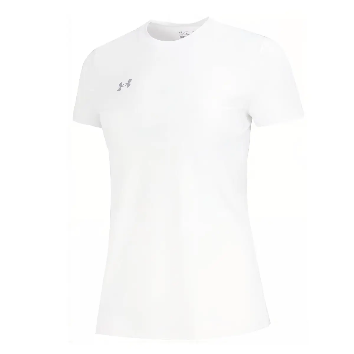 Under Armour Set in Sleeve T Shirt Women's White