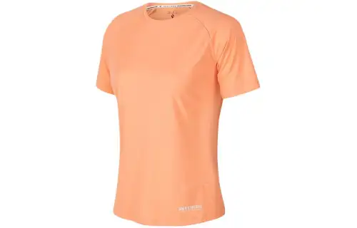Skechers GODRI Raglan Sleeve T Shirt Women's Papaya Orange Pink