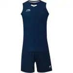 Li Ning Basketball Suit Men's Guangdong Blue