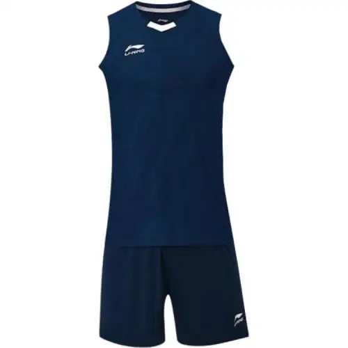 Li Ning Basketball Suit Men's Guangdong Blue