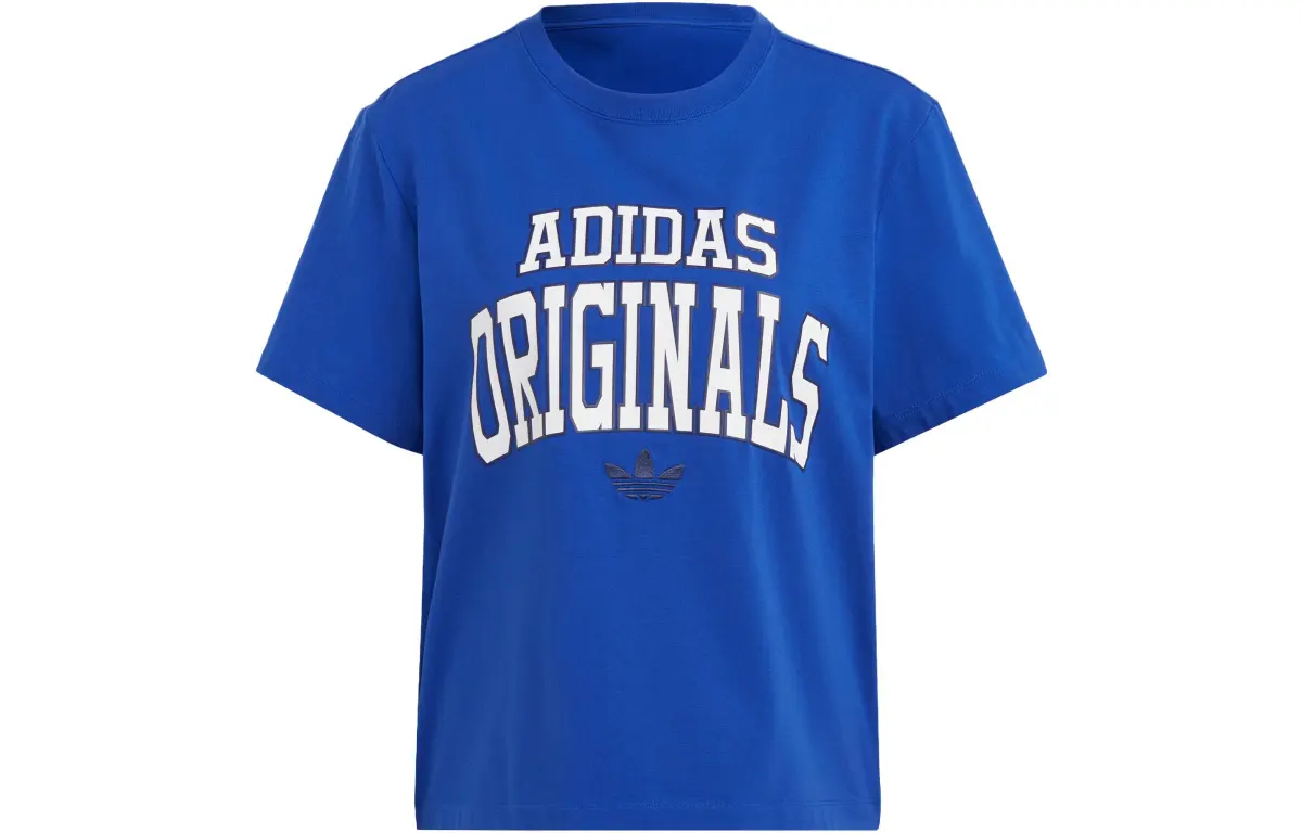 Adidas Originals T Shirt Women's Fluorescent Blue