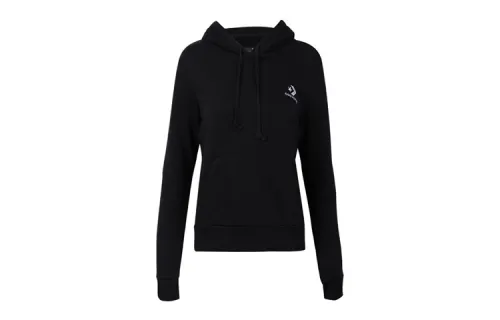 Converse Star Chev Emb Sweatshirt Women's Black