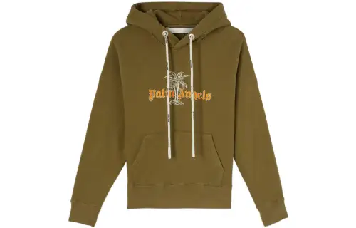 Palm Angels logo-print hoodie