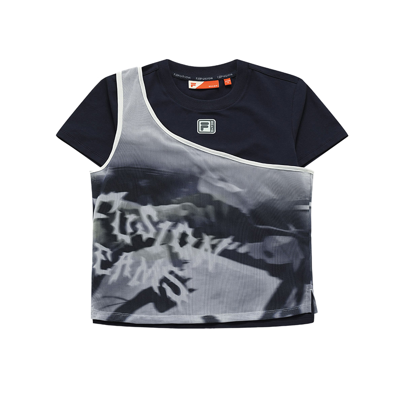 Женская футболка Fila (синяя)