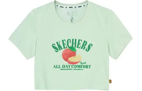 Skechers T Shirt Women's Lily Green