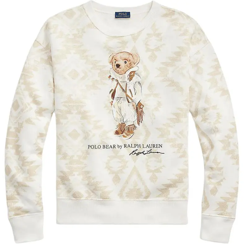 Polo Ralph Lauren Polo Bear FW21 Sweatshirt Women's Beige