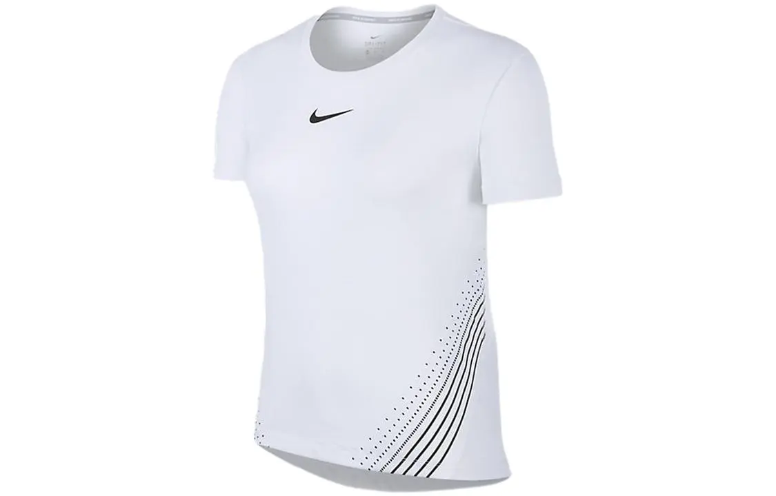 Nike Set in Sleeve T Shirt Women's White