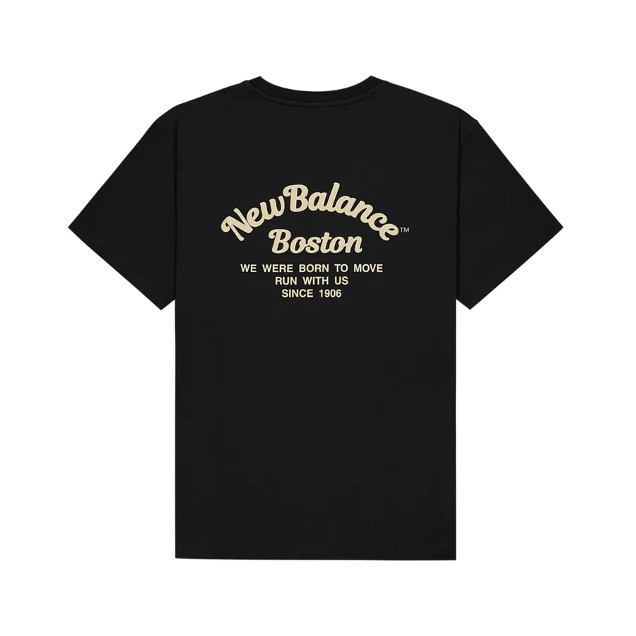 New Balance 1906 T Shirt With Small Logo On Chest Men's Black