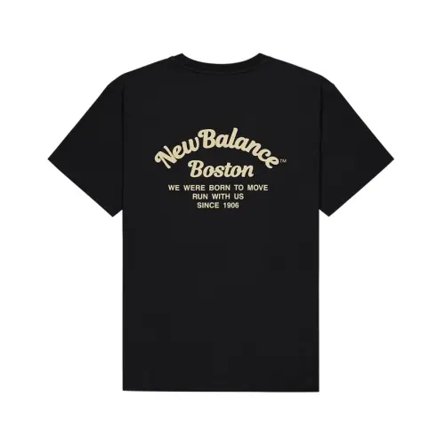 New Balance 1906 T Shirt With Small Logo On Chest Men's Black