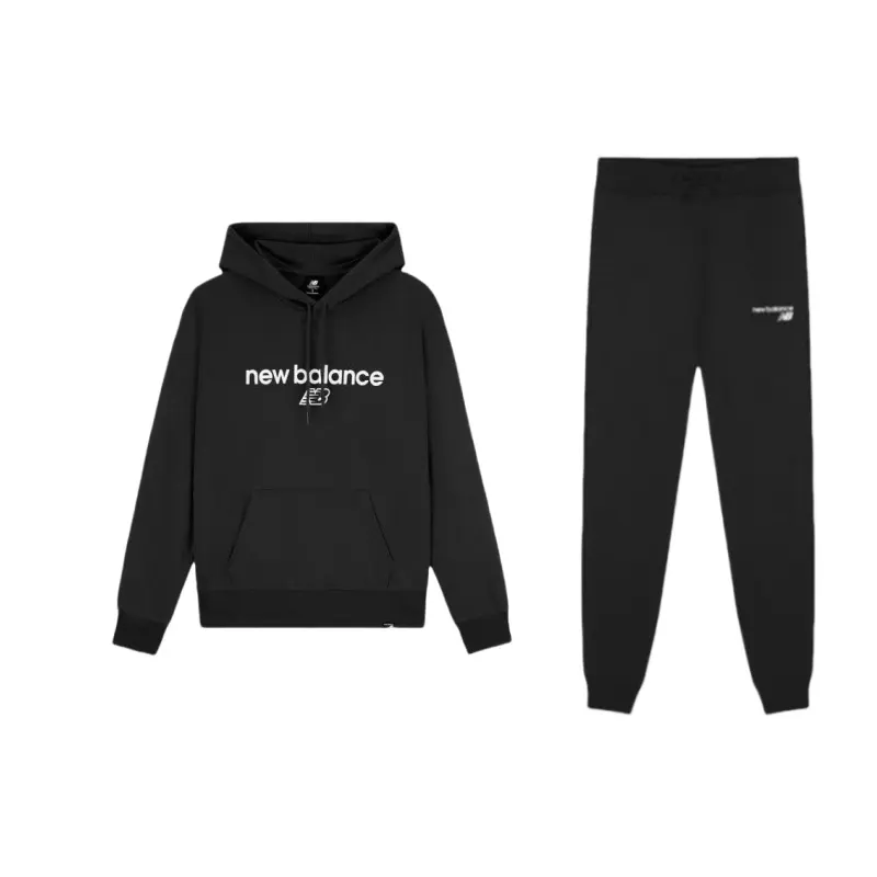 New Balance Sweatshirt Set Unisex Black