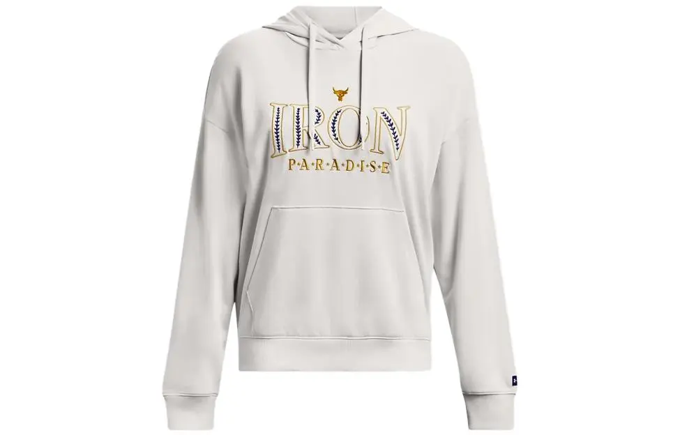 Under Armour Sweatshirts Women's Beige Hooded Moderate Other