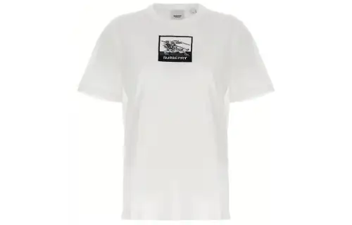 Burberry Logo Printed Crewneck T-Shirt