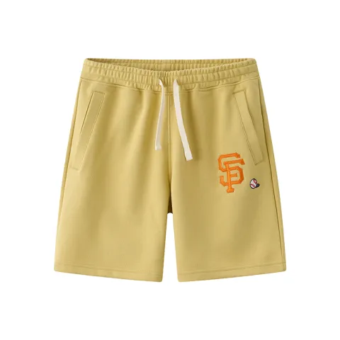 New Era Casual Shorts Unisex Butter Yellow