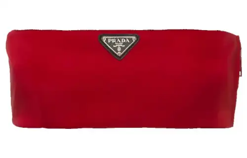 PRADA Strapless Tops Women's Red Moderate Straight Fit
