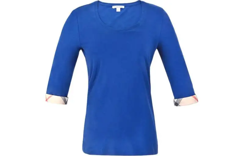Burberry Regular T Shirt Women's Blue