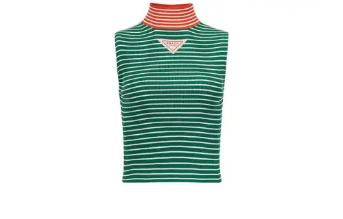 PRADA SS22 Tank Top Women's Green