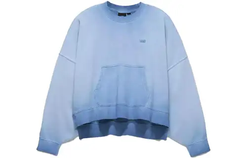 Vans Sweatshirts Women's Sky Blue Crew Neck Moderate Other