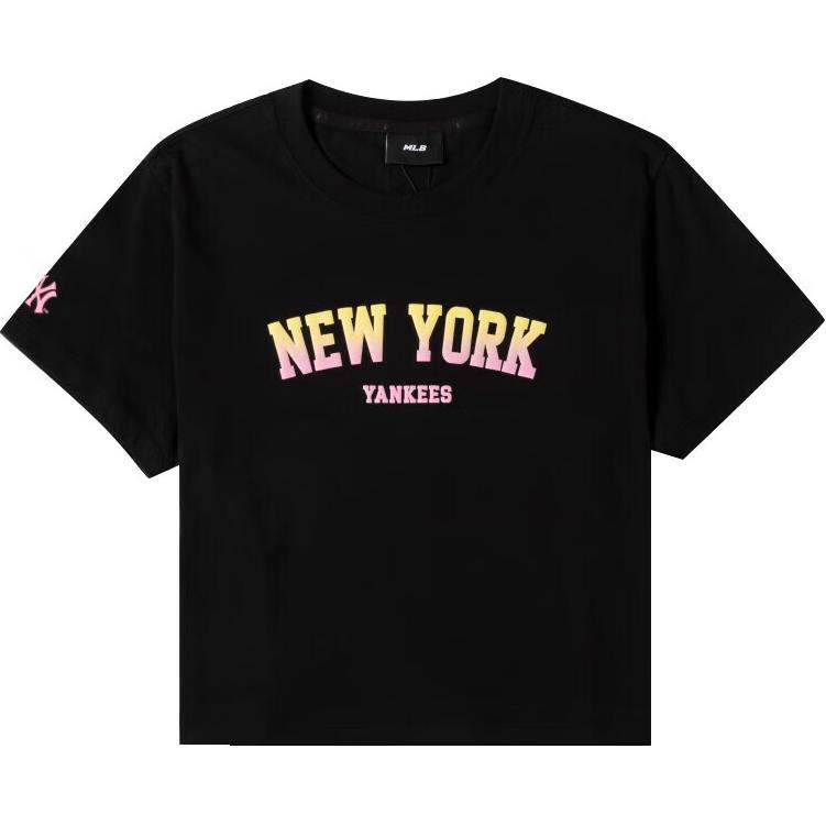 Женская футболка MLB New York Yankees (черная)
