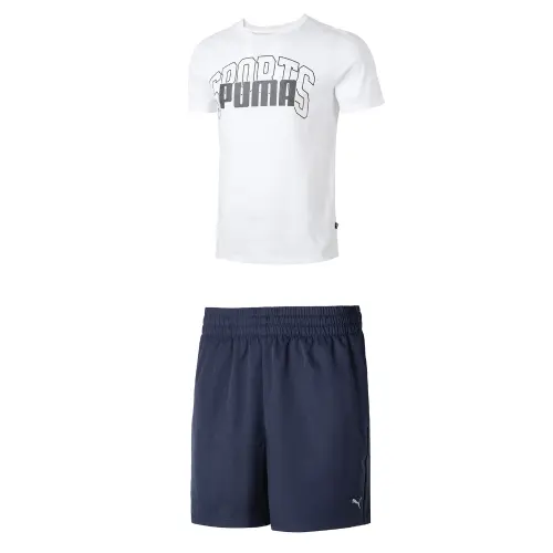 PUMA Casual Sportswear Men's Crew Neck Moderate