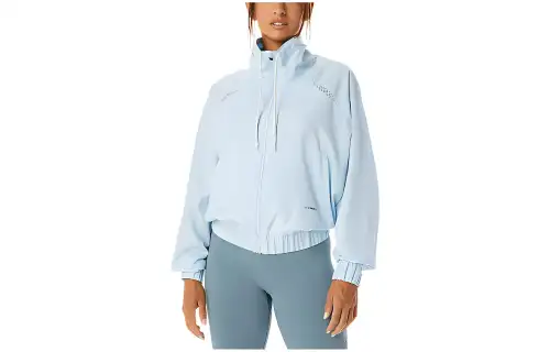 ASICS ACTIBREEZE NAGINO Jackets Women's Light Blue Turtleneck Moderate Other