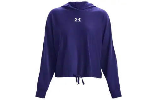 Under Armour Solid Color Sweatshirt Women's Purple