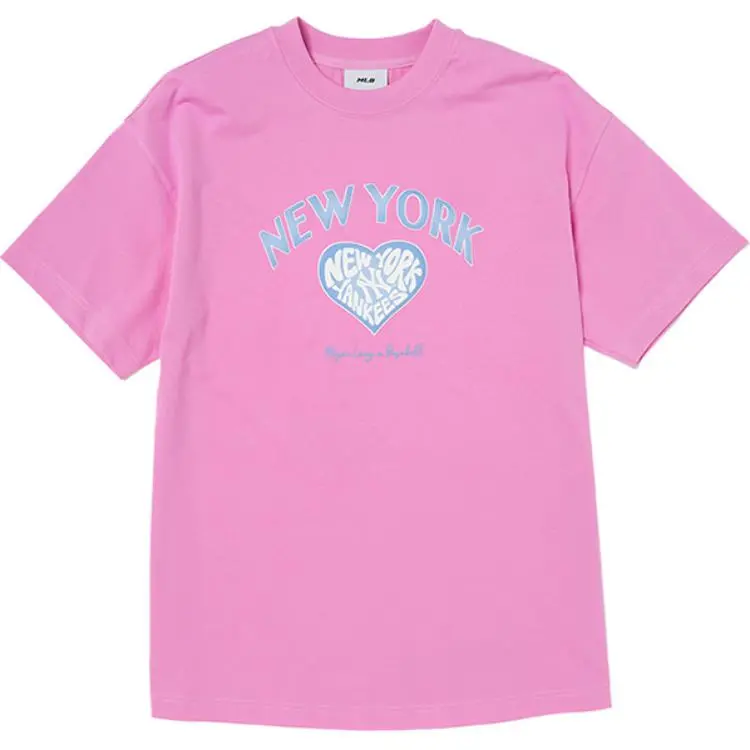 MLB New York Yankees T Shirt Women's Light Purple