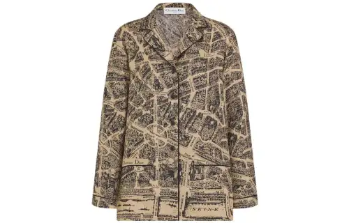 DIOR Shirts Women's Multicolor Lapel Moderate Other