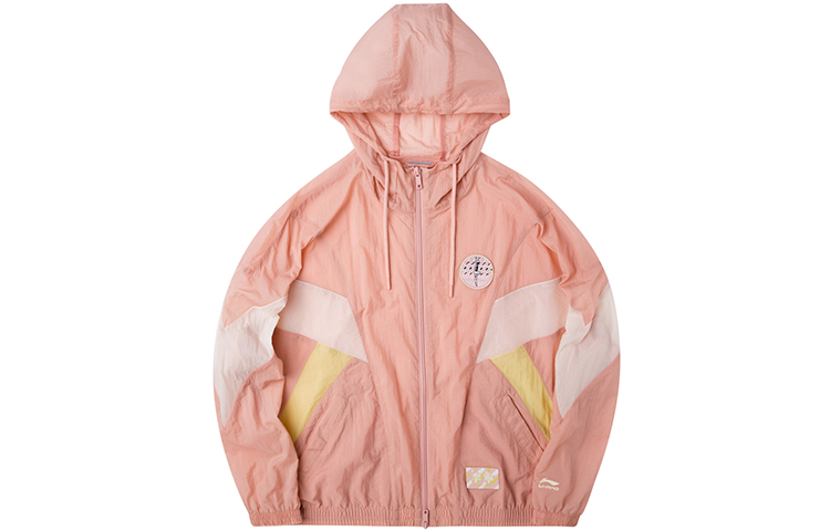 Li Ning Sports Fashion Collection Jackets Women's Pink Hooded Moderate Other